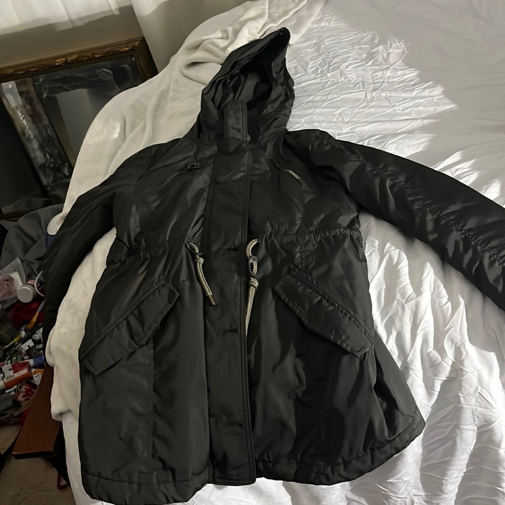 Athleta green hooded jacket